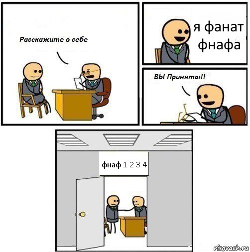 я фанат фнафа фнаф 1 2 3 4