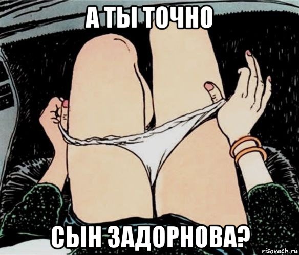 а ты точно сын задорнова?, Мем А ты точно