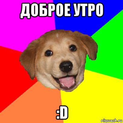 доброе утро :d, Мем Advice Dog