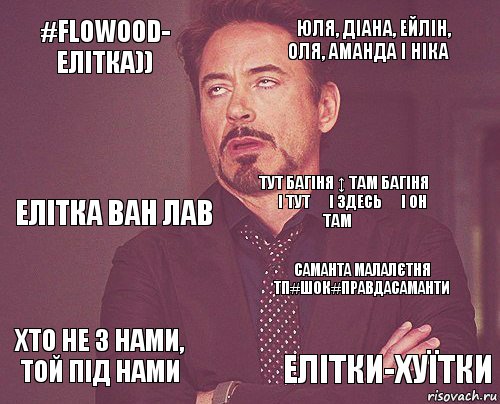 #flowood- елітка)) Юля, Діана, Ейлін, Оля, Аманда і Ніка❤ Елітка ван лав Хто не з нами, той під нами Саманта малалєтня тп#шок#правдасаманти Тут багіня ↕ там багіня ➡ і тут ⬅ і здесь ⬆ і он там⬇  ЕЛІТКИ-ХУЇТКИ  , Комикс мое лицо