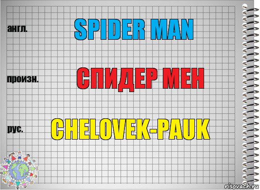 Spider man Спидер мен Chelovek-pauk, Комикс  Перевод с английского