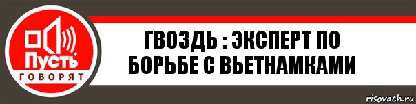 Гвоздь : эксперт по борьбе с вьетнамками, Комикс   пусть говорят