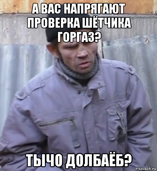 а вас напрягают проверка шётчика горгаз? тычо долбаёб?, Мем  Ты втираешь мне какую то дичь