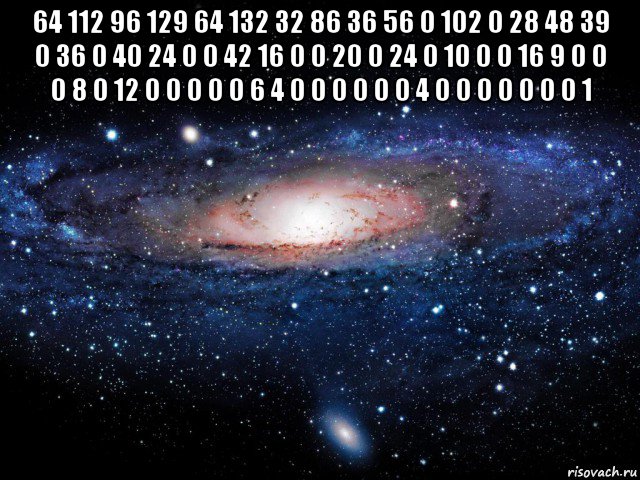 64 112 96 129 64 132 32 86 36 56 0 102 0 28 48 39 0 36 0 40 24 0 0 42 16 0 0 20 0 24 0 10 0 0 16 9 0 0 0 8 0 12 0 0 0 0 0 6 4 0 0 0 0 0 0 4 0 0 0 0 0 0 0 1 , Мем Вселенная