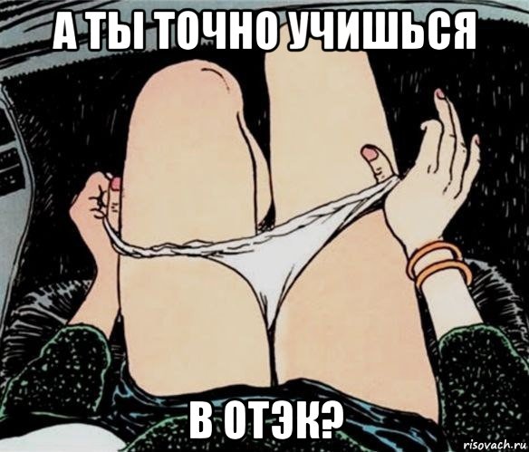 а ты точно учишься в отэк?, Мем А ты точно