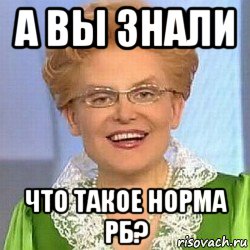 а вы знали что такое норма рб?, Мем ЭТО НОРМАЛЬНО