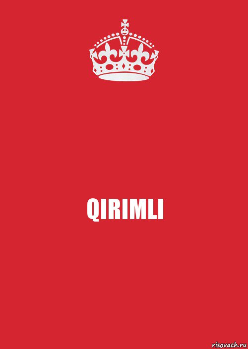 QIRIMLI, Комикс Keep Calm 3