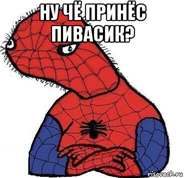 ну чё принёс пивасик? , Мем Спуди