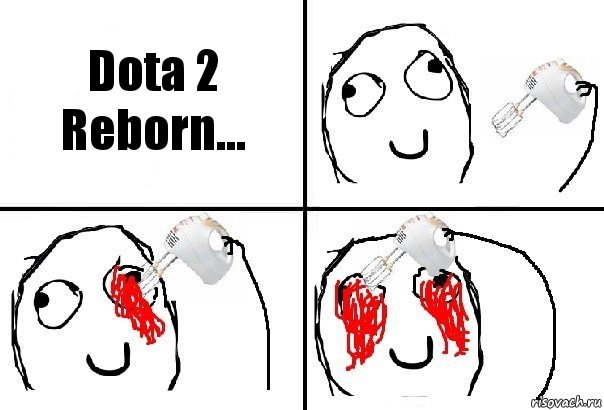 Dota 2 Reborn..., Комикс  глаза миксер