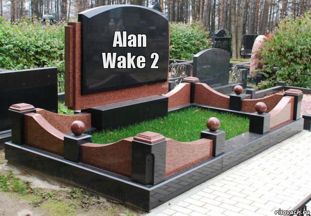 Alan Wake 2, Комикс  гроб