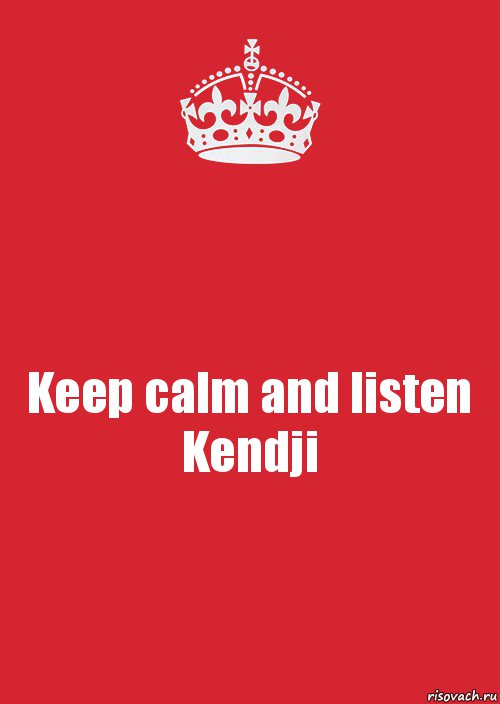 Keep calm and listen Kendji, Комикс Keep Calm 3