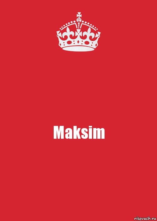 Maksim, Комикс Keep Calm 3