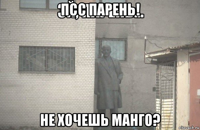 псс парень! не хочешь манго?, Мем псс парень