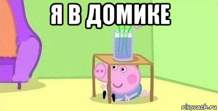 я в домике 