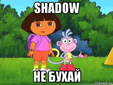 shadow не бухай, Мем жулик не воруй