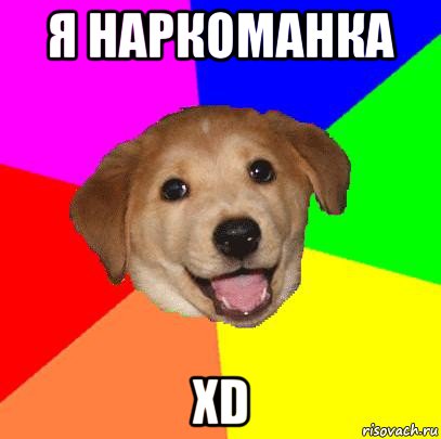 я наркоманка xd, Мем Advice Dog