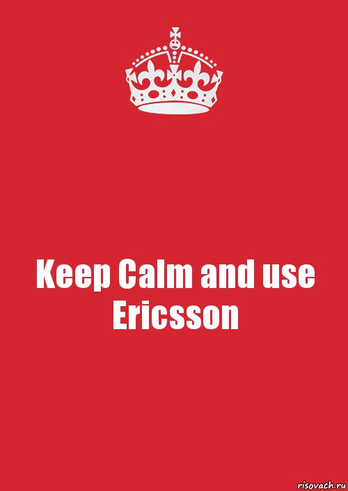 Keep Calm and use Ericsson, Комикс Keep Calm 3