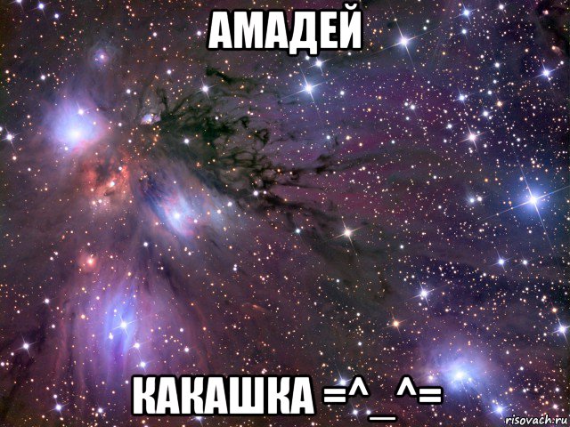 амадей какашка =^_^=, Мем Космос