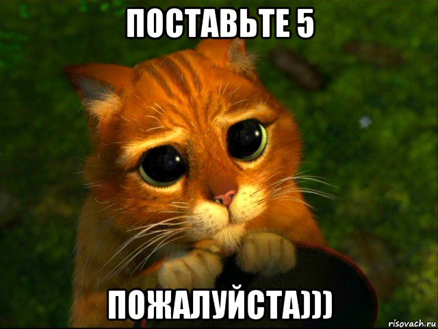 поставьте 5 пожалуйста)))