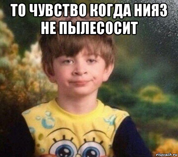 то чувство когда нияз не пылесосит , Мем Недовольный пацан