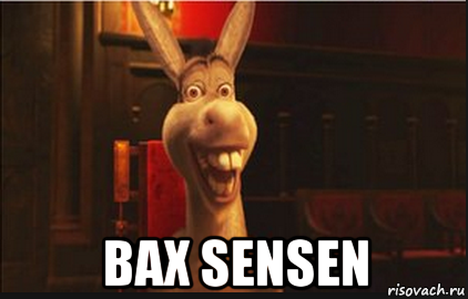  bax sensen, Мем Осел из Шрека