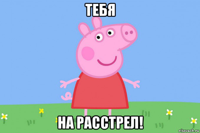 тебя на расстрел!, Мем Пеппа