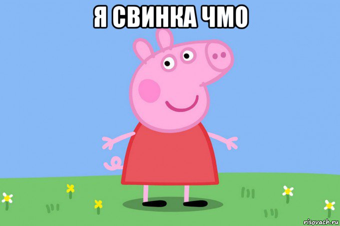 я свинка чмо , Мем Пеппа