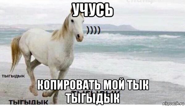 учусь копировать мой тык тыгыдык