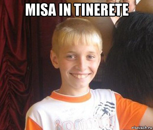 misa in tinerete , Мем Типичный школьник