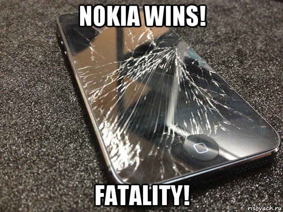 nokia wins! fatality!