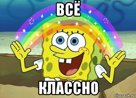 всё классно, Мем Воображение (Спанч Боб)