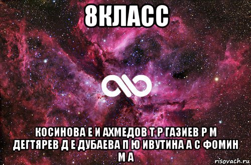 8класс косинова е и ахмедов т р газиев р м дегтярев д е дубаева п ю ивутина а с фомин м а, Мем офигенно