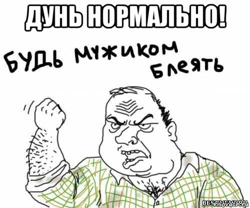 дунь нормально! , Мем блять