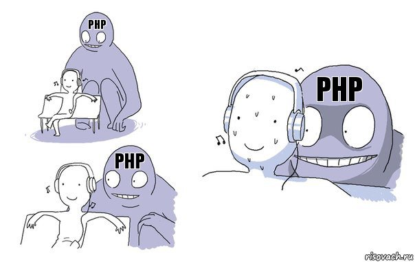 PHP PHP PHP, Комикс  Face control