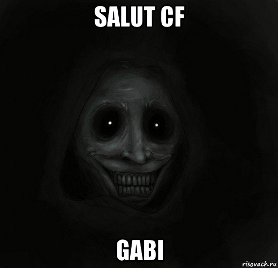 salut cf gabi, Мем Ночной гость