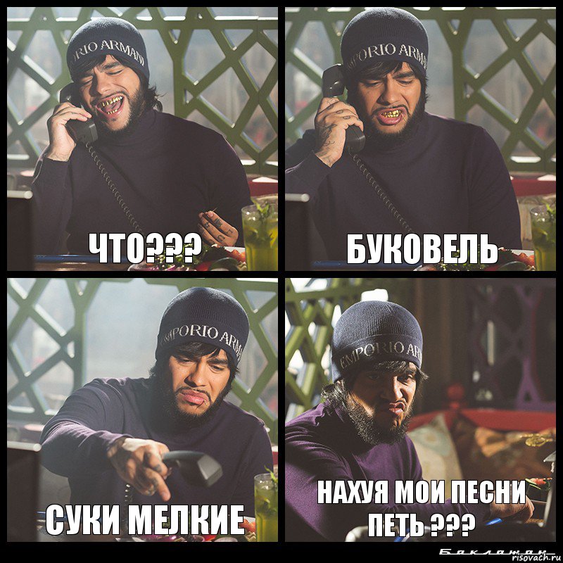 Что??? БУКОВЕЛЬ Суки мелкие Нахуя мои песни петь ???