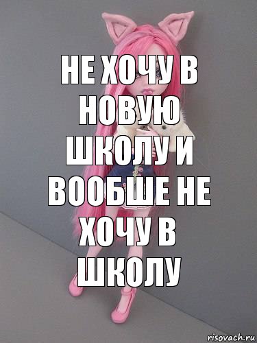 не хочу в новую школу и вообше не хочу в школу