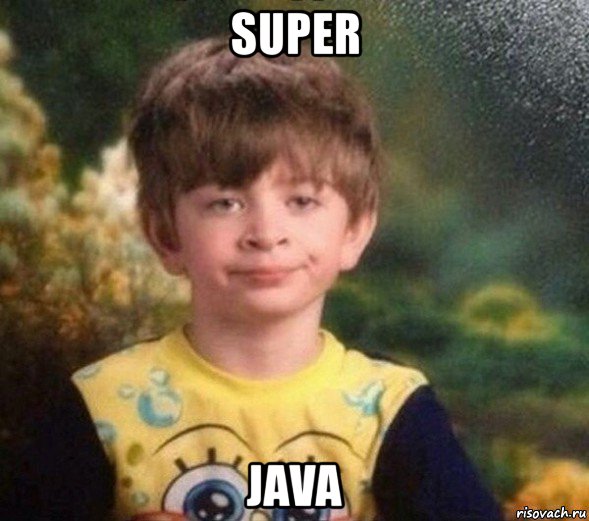 super java, Мем Недовольный пацан