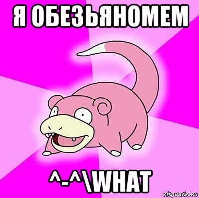 я обезьяномем ^-^\what