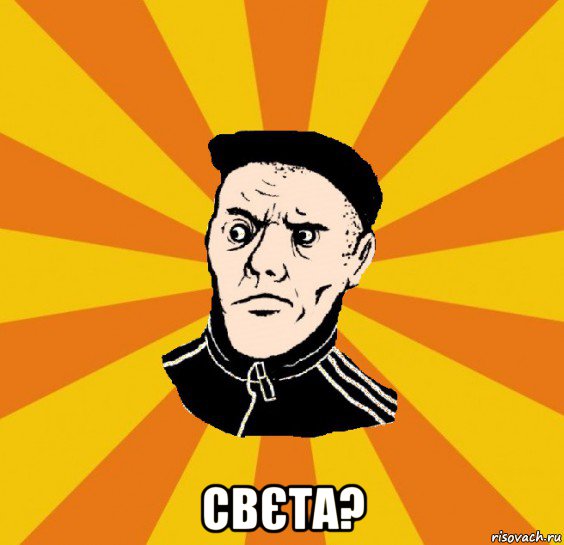  свєта?, Мем Типовий Титушка