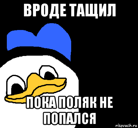 вроде тащил пока поляк не попался, Мем ВСЕ ОЧЕНЬ ПЛОХО