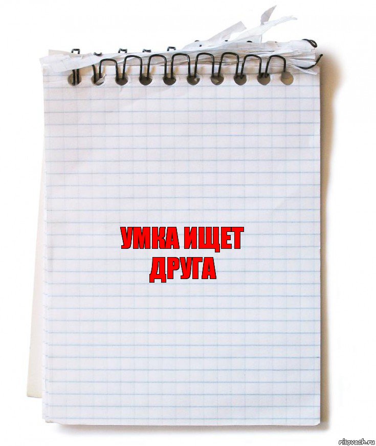 Умка ищет
Друга