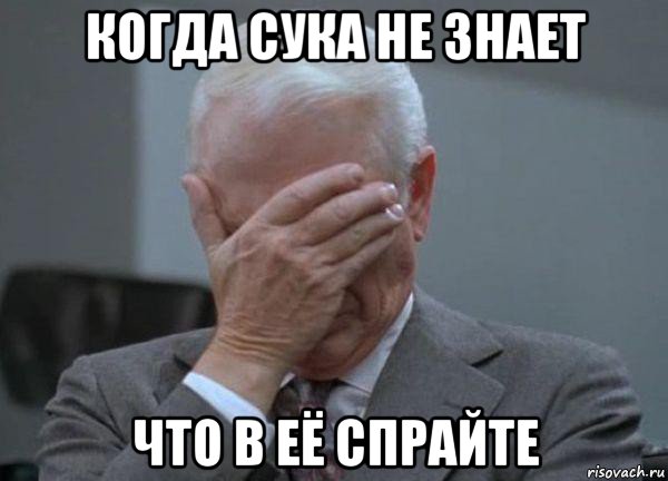 когда сука не знает что в её спрайте