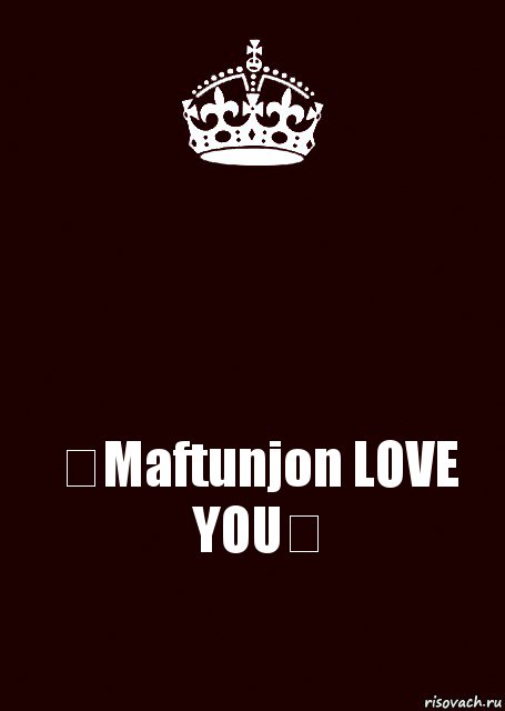  ♛Maftunjon LOVE YOU♛, Комикс keep calm