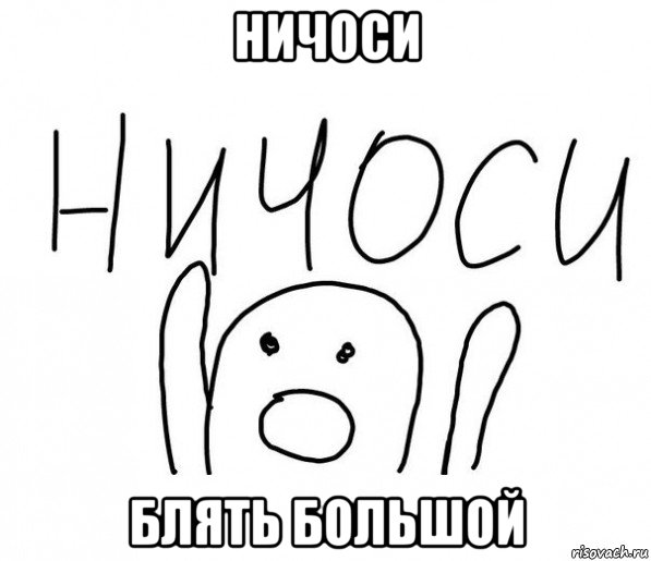 ничоси блять большой, Мем  Ничоси