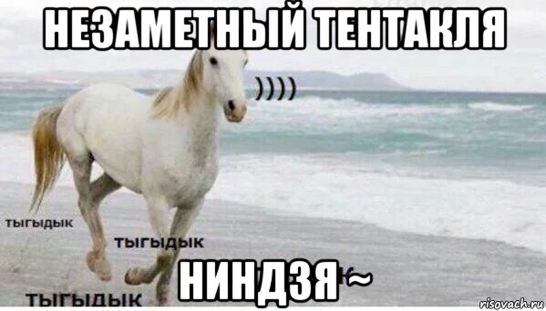 незаметный тентакля ниндзя ~