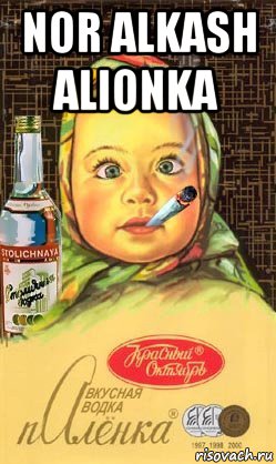 nor alkash alionka , Мем Алёнка