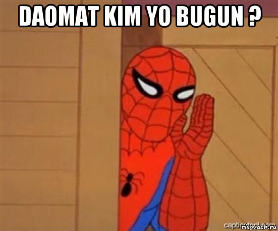 daomat kim yo bugun ? , Мем человек паук