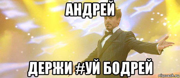 андрей держи #уй бодрей, Мем Дауни