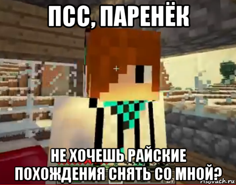 псс, паренёк не хочешь райские похождения снять со мной?, Мем лолололошка